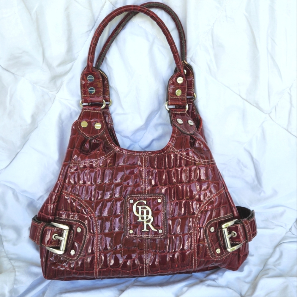 Genna DeRossi Purse Red/maroon color